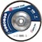 Weiler 7" Tiger Paw Abrasive Flap Disc, Conical (TY29), 60Z, 5/8"-11 UNC 51147 - alternate 1